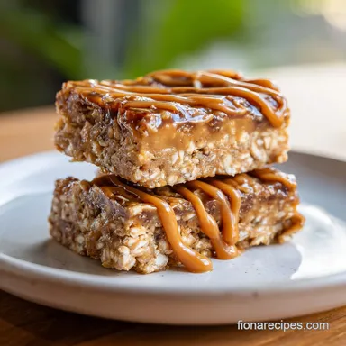 No Bake Peanut Butter Bars in 1 Hour 15 Min Recipe Card