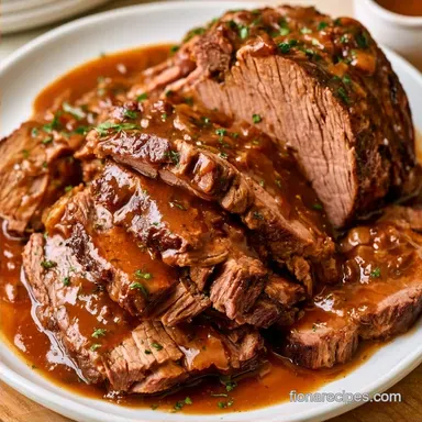 Slow-Cooked Onion Soup Mix Pot Roast