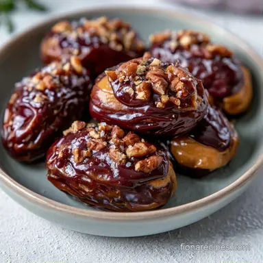 Peanut Butter Stuffed Dates in 21 Minutes Recipe Card