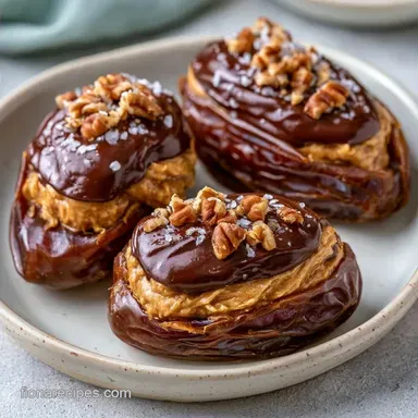 Peanut Butter Stuffed Dates in 21 Minutes