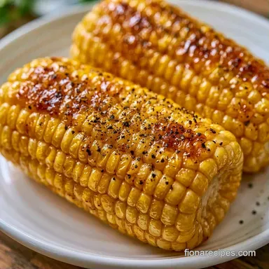 Boiled Corn On the Cob in 10 Minutes Recipe Card