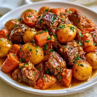 Pot Roast Gluten Free for 6 Servings Recipe Card