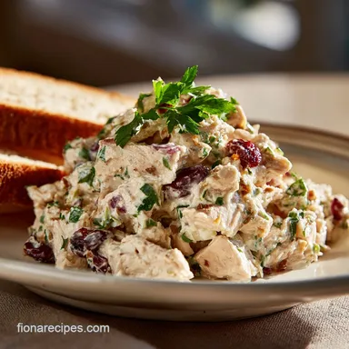 Best Chicken Salad Recipe with Rotisserie Chicken Recipe Card