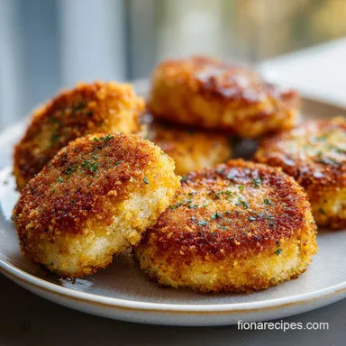 Salmon Patties Recipe Video: Golden Crispy Recipe Card