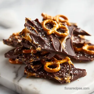 Salted Caramel Pretzel Bark in 20 Min