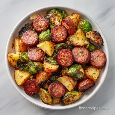 Sausage and Veggies: Charred and Crispy
