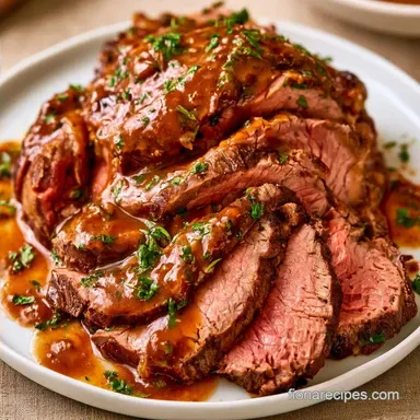 Slow Cooker Herb Pot Roast for 6 Servings