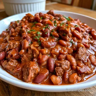 Slow Cooker Wendys Chili with Ground Beef