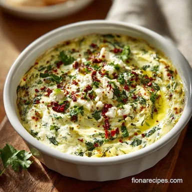 Spinach Artichoke Dip for 11 Servings with Fresh Ingredients