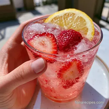 Strawberry Lemonade Recipe in 15 Minutes Recipe Card