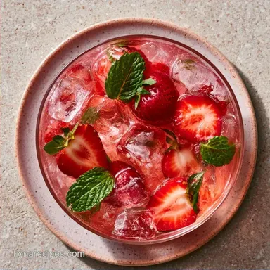Strawberry Mint Lemonade in 20 Minutes