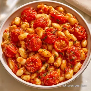 White Bean Tomato Skillet for 4 Servings