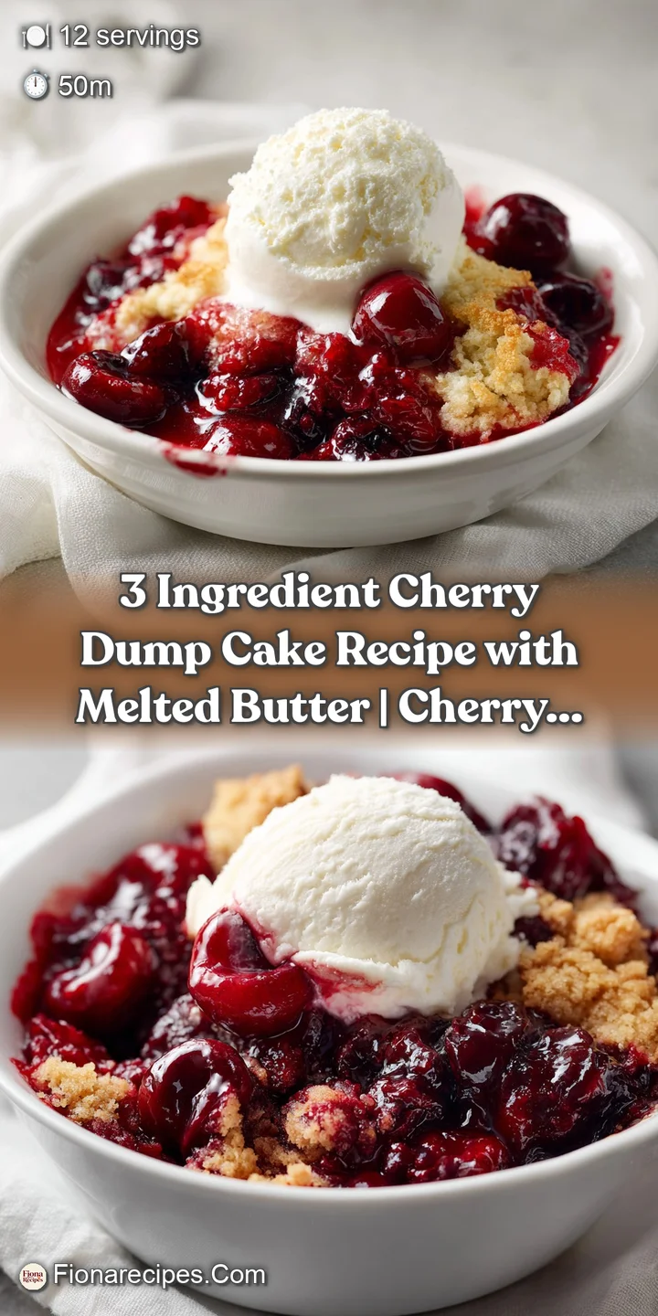 Close-up of tender cake crumbles moist from the rich cherry filling, with glossy red fruit visible.