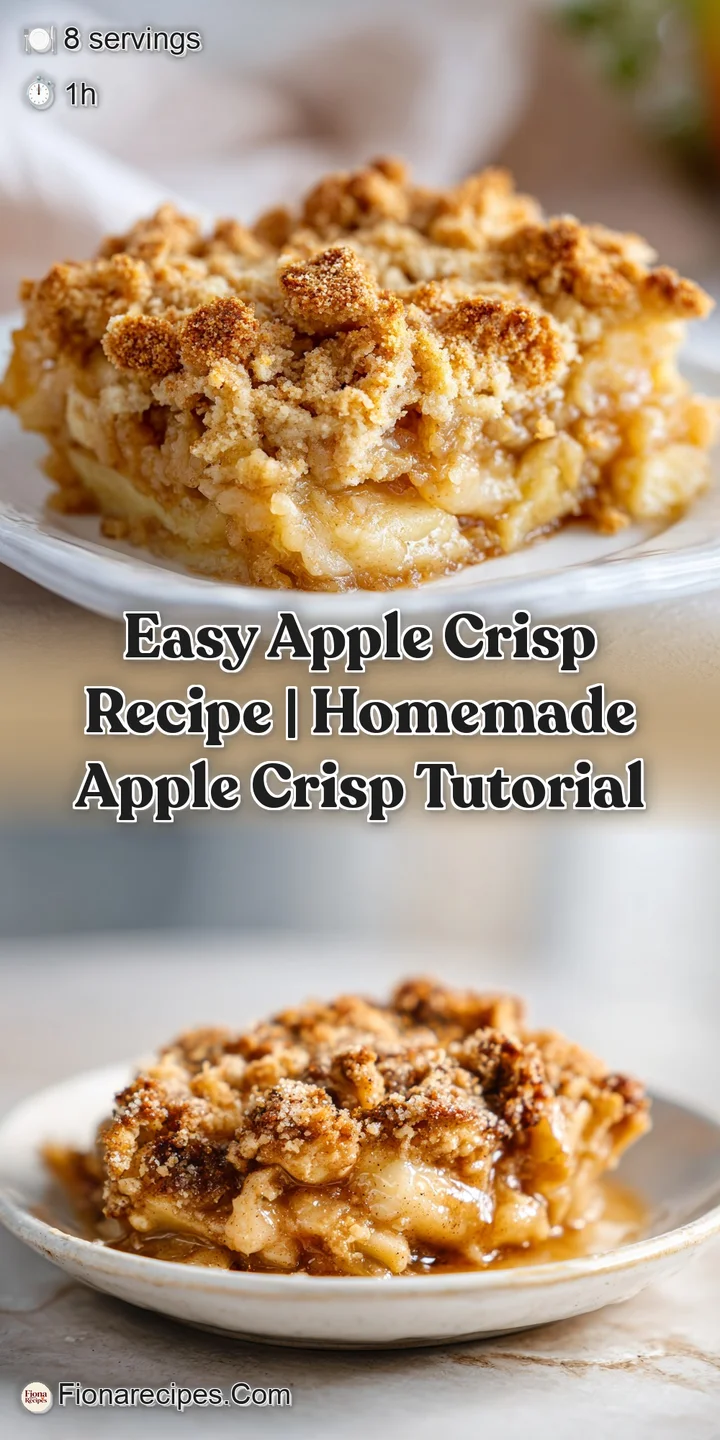 Close-up of a spoonful of apple crisp showing soft, caramelized apples and a crunchy oat topping with a glistening sheen.