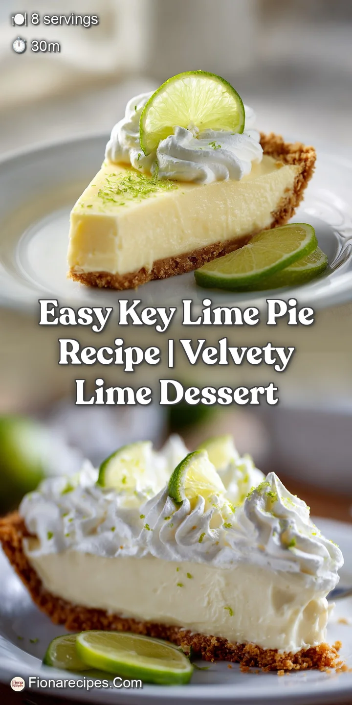 Close-up reveals the smooth, pale-yellow filling and crumbly graham cracker crust of a key lime pie.