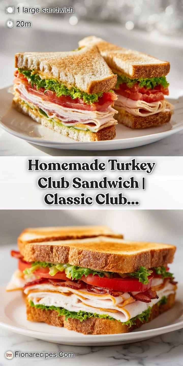 Close-up of a turkey club's crusty sourdough, showcasing juicy turkey, smoky bacon, and a glossy sheen of mayonnaise on ri...