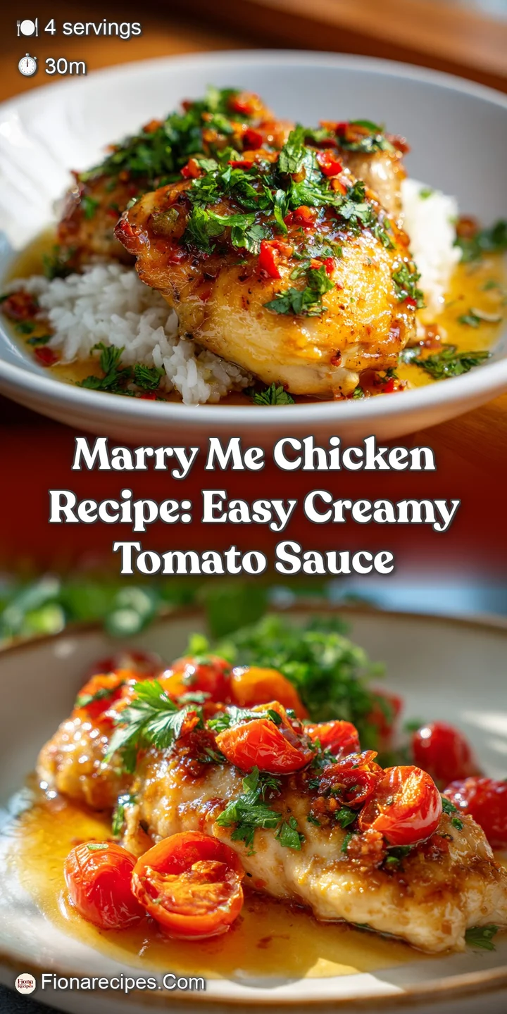 Close-up of juicy chicken bathed in a luscious, sun-dried tomato cream sauce, topped with melted Parmesan and fresh herbs.