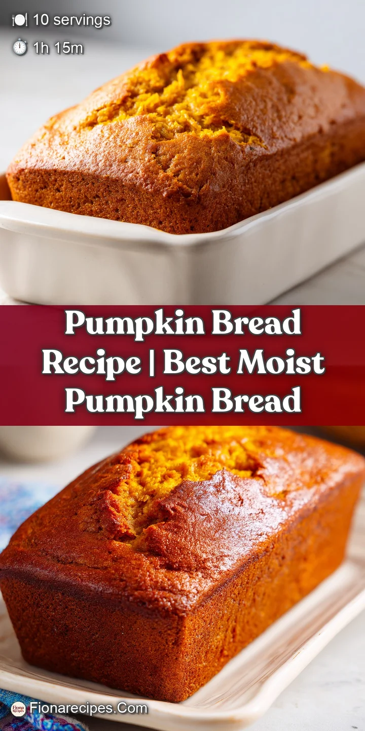 Close-up of a golden-brown pumpkin bread slice, showcasing its soft, inviting texture and rich color.