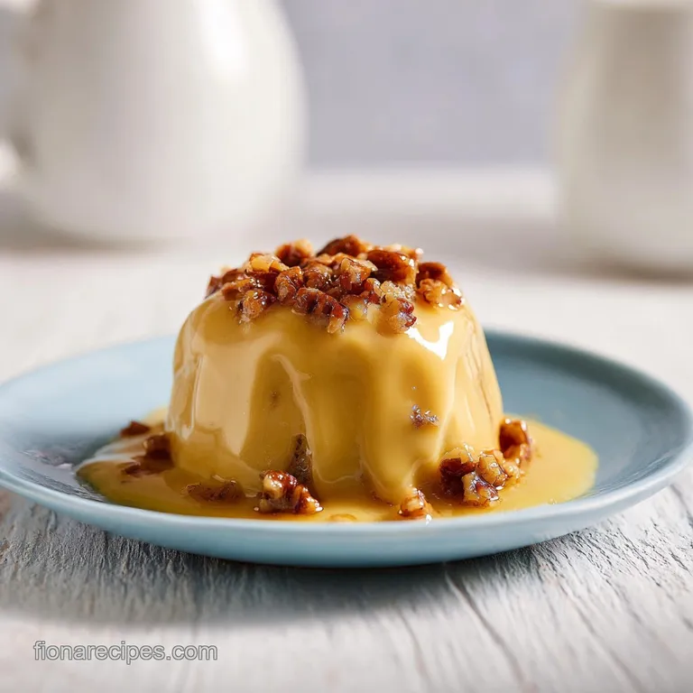 Three pralines elegantly stacked on a small white plate, showcasing their irregular shapes and creamy, light-brown color.