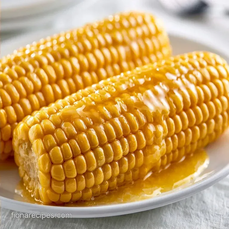 Best Corn On the Cob Boiled with Milk