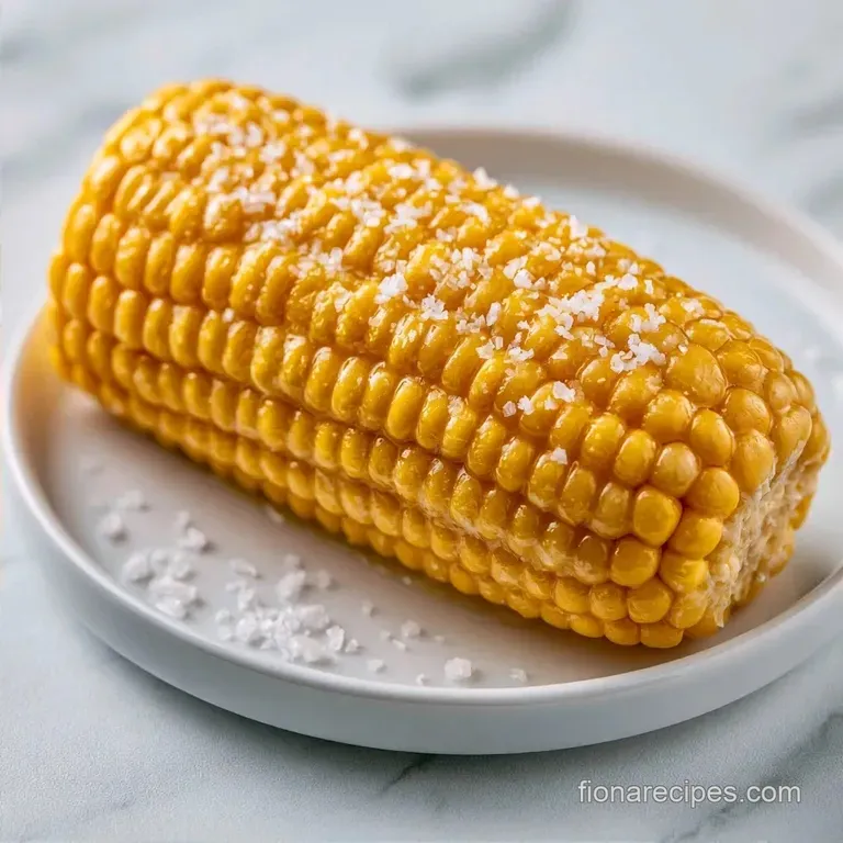 Boiled Fresh Corn On the Cob in 15 Minutes