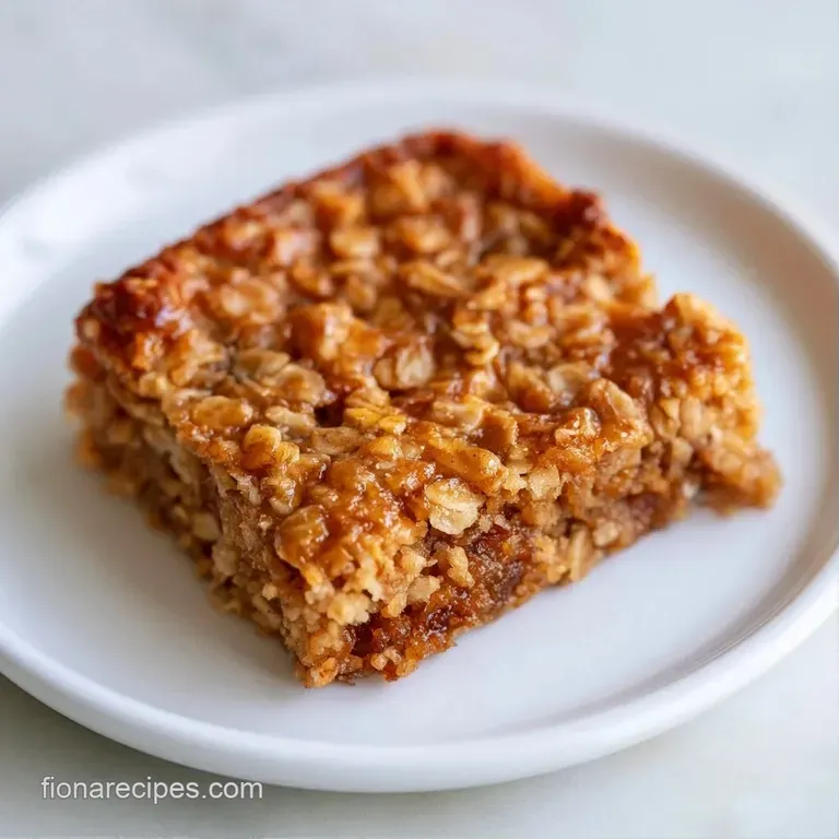 Neatly sliced dark brown squares stacked in a glass container with a sprinkle of sea salt and chopped walnuts.