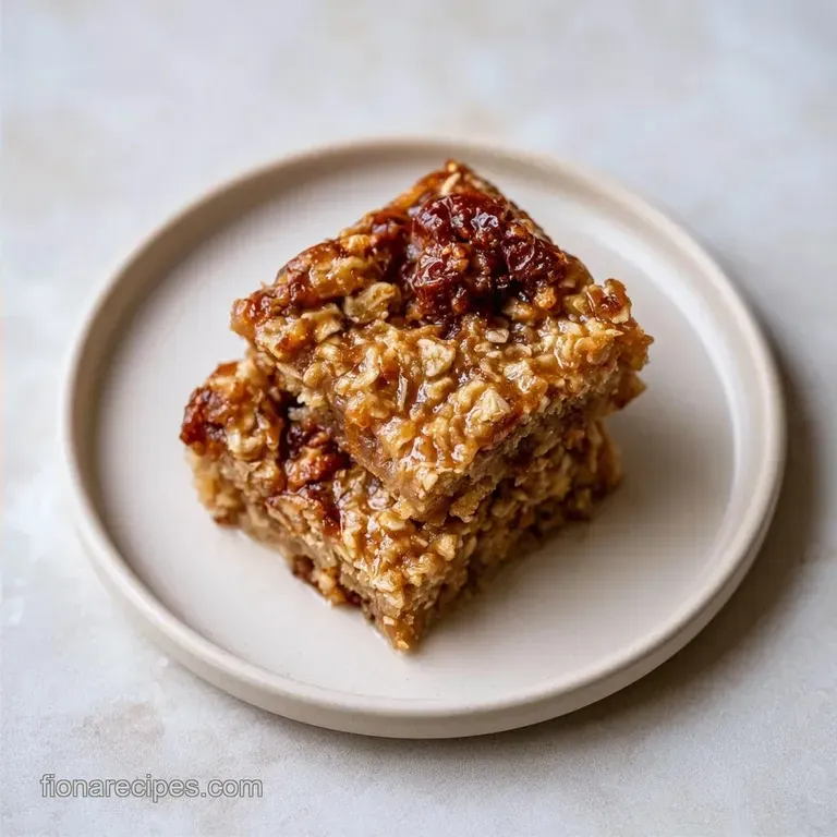 Chewy Gluten Free Date Bars with Almond Flour
