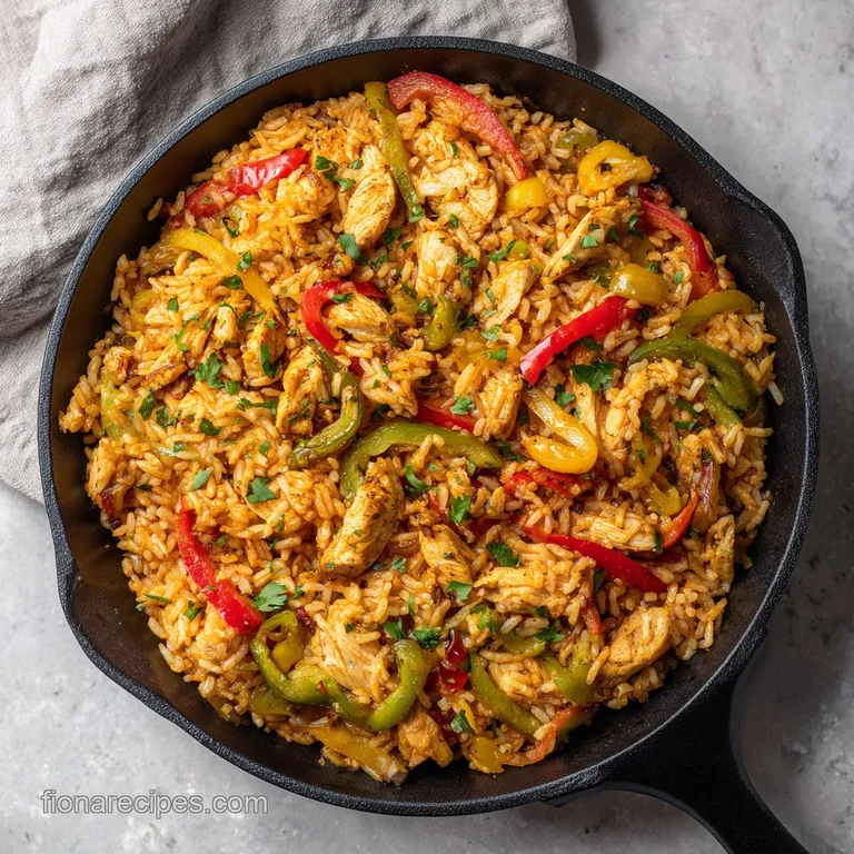 Chicken Fajita Casserole: Zesty and Velvety