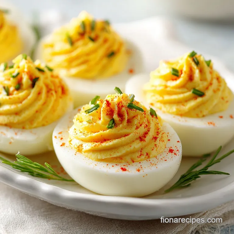 Classic Deviled Eggs Recipe