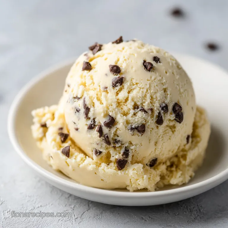 Cottage Cheese Edible Cookie Dough: High Protein