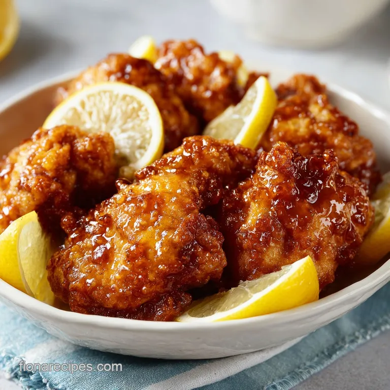 Lemon Chicken Recipe: Crispy and Golden
