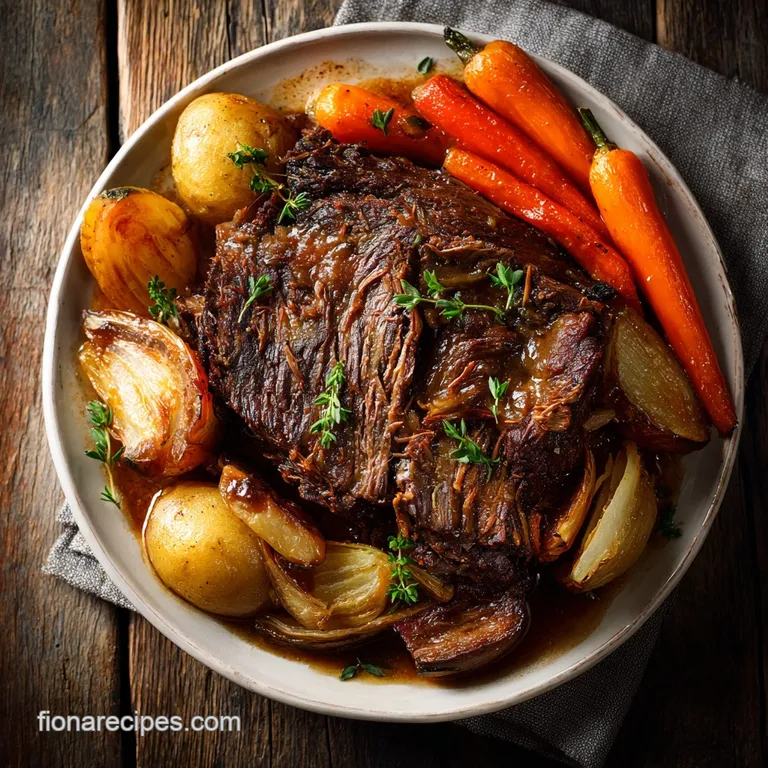 Crockpot Pot Roast: Melt-In-The-Mouth