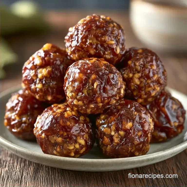Coconut Oil Date Energy Bites