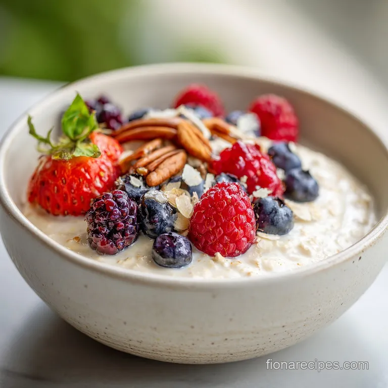 Easy Overnight Oats Recipe: Creamy Base