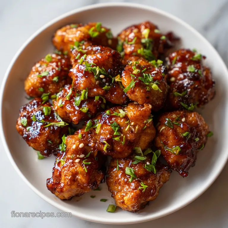 Sticky Thai Chicken Bites Recipe
