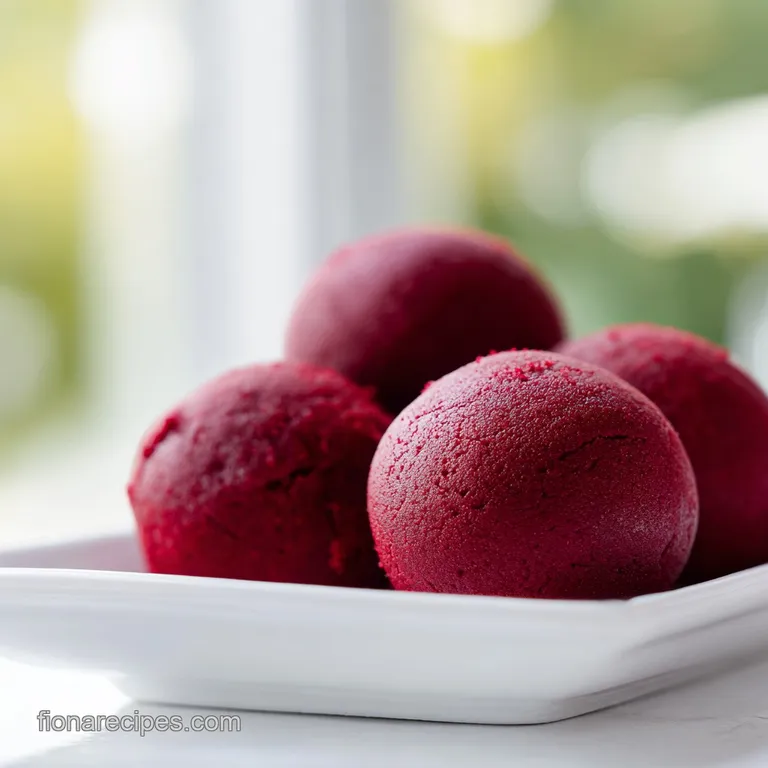 Guilt-Free Edible Red Velvet Cookie Dough
