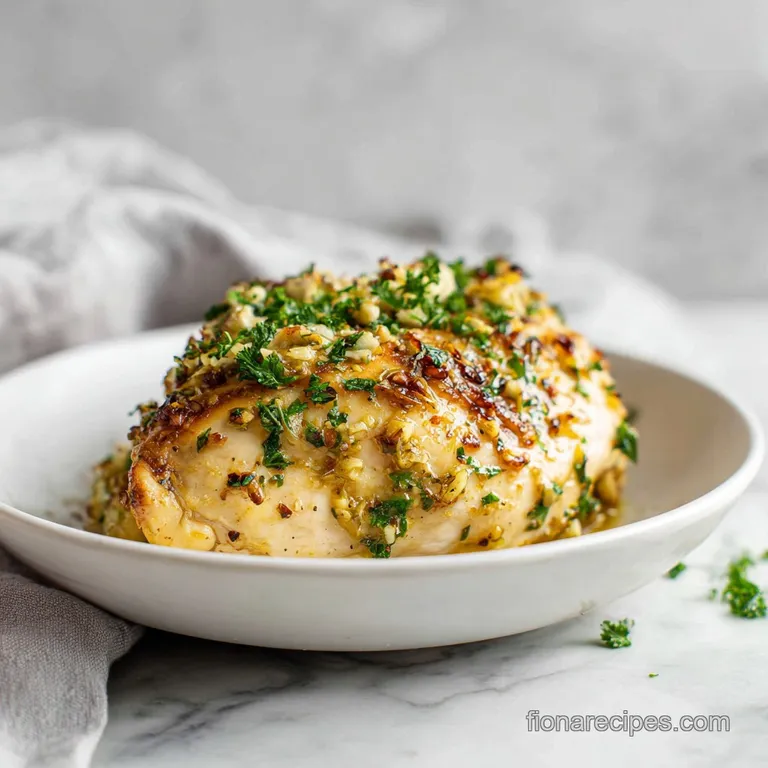 Garlic Butter Baked Chicken: Bistro Style