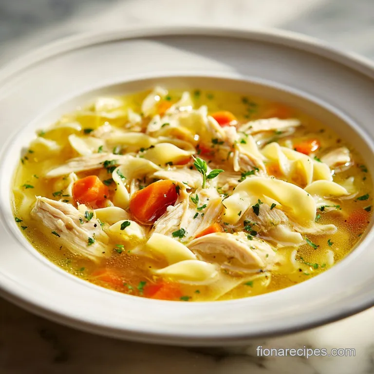 Homemade Chicken Noodle Soup: 45-Minute Comfort