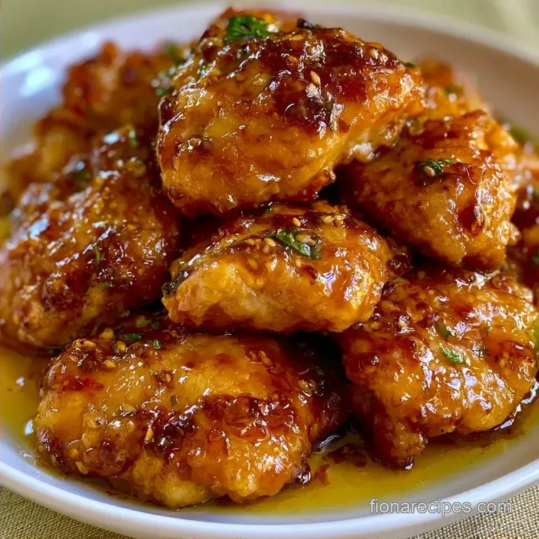 Pan-Seared Honey Garlic Chicken Skillet
