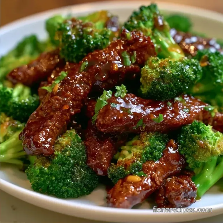 20-Minute Lean Beef and Broccoli