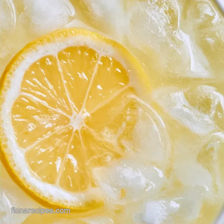 Lemonade Recipe for One Glass in 2 Minutes