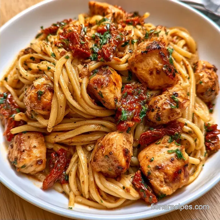 Healthier One Pot Marry Me Chicken Pasta
