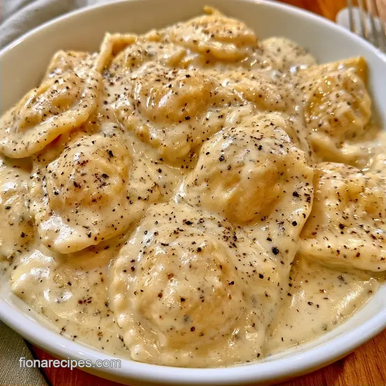 Creamy Parmesan Ravioli Sauce