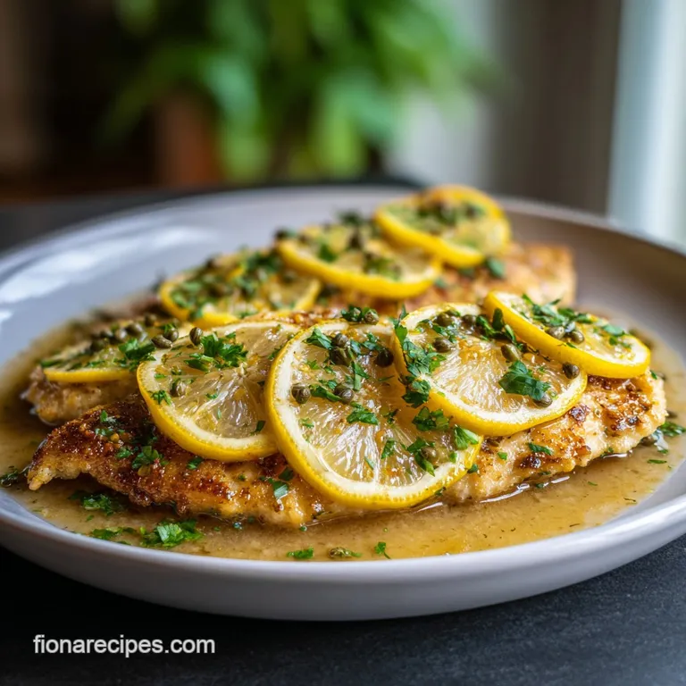 Chicken Piccata Recipe: Velvety Lemon Sauce