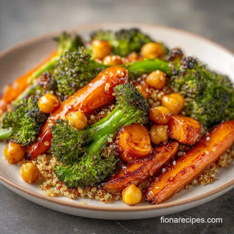 Quinoa and Roasted Veggies: High-Protein Buddha Bowl