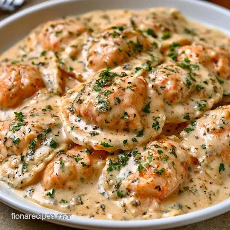 Creamy Garlic Butter Sauce for Lobster Ravioli