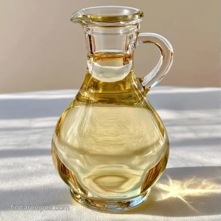 Transparent liquid pouring from a glass pitcher into a cocktail glass, creating tiny, shimmering bubbles on top.