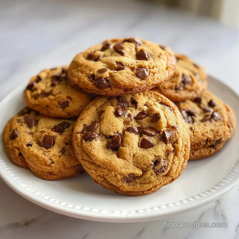 Soft Chocolate Chip Cookies with Cornstarch