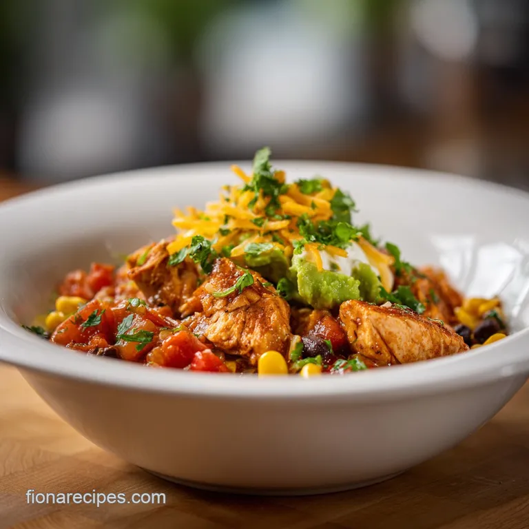 Southwest Chicken Bowl Recipe