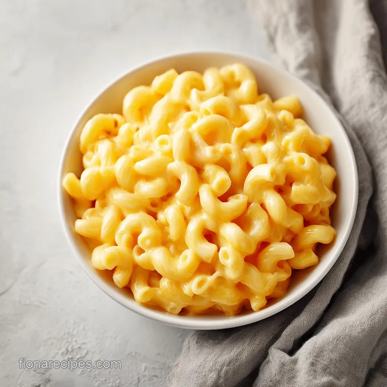 A generous serving of creamy mac and cheese, beautifully browned, presented in a rustic ceramic bowl.